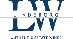 logo lindeborg wines blue